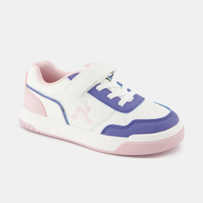 Le Coq Sportif CHAUSSURES ENFANT Shoes LCS COURT BREAKER GIRL PS Kids Optical Whitepurple Kids Kid Le Coq Sportif CHAUSSURES ENFANT Shoes LCS COURT BREAKER GIRL PS Kids Optical Whitepurple Kids Kid