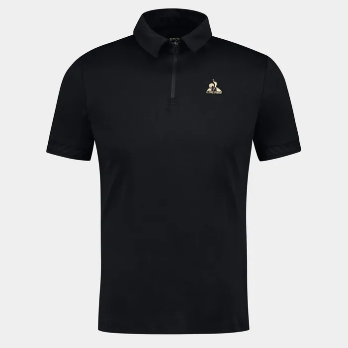 Le Coq Sportif Coq D039or Polo Shirt Col Zipp En Interlock 240g Coton Black Men Polos Shirts Le Coq Sportif Coq D039or Polo Shirt Col Zipp En Interlock 240g Coton Black Men Polos Shirts
