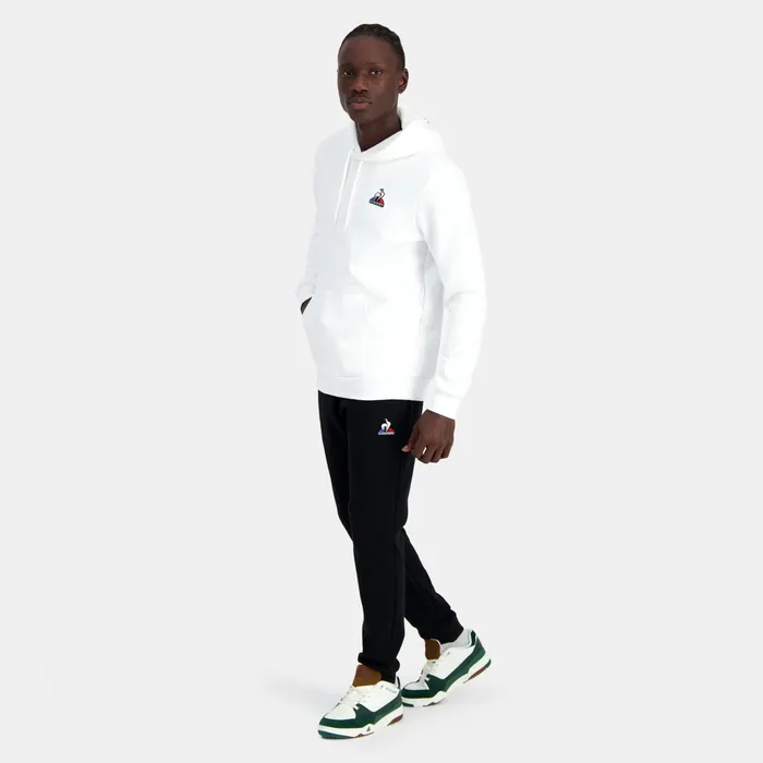 Le Coq Sportif Essentiels Hoodie New Optical White Men Sweatshirts