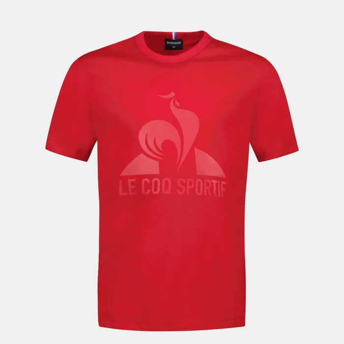 Le Coq Sportif Essentiels Tshirt Enfant Pur Rouge Kids Tshirts