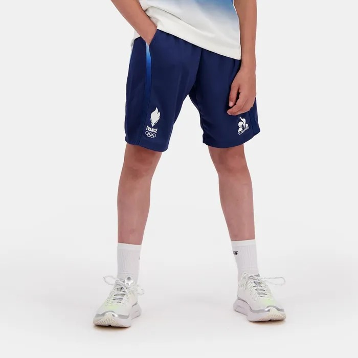 Le Coq Sportif France039s Olympic Team Shorts Kids Insignia Perf Kids Shorts