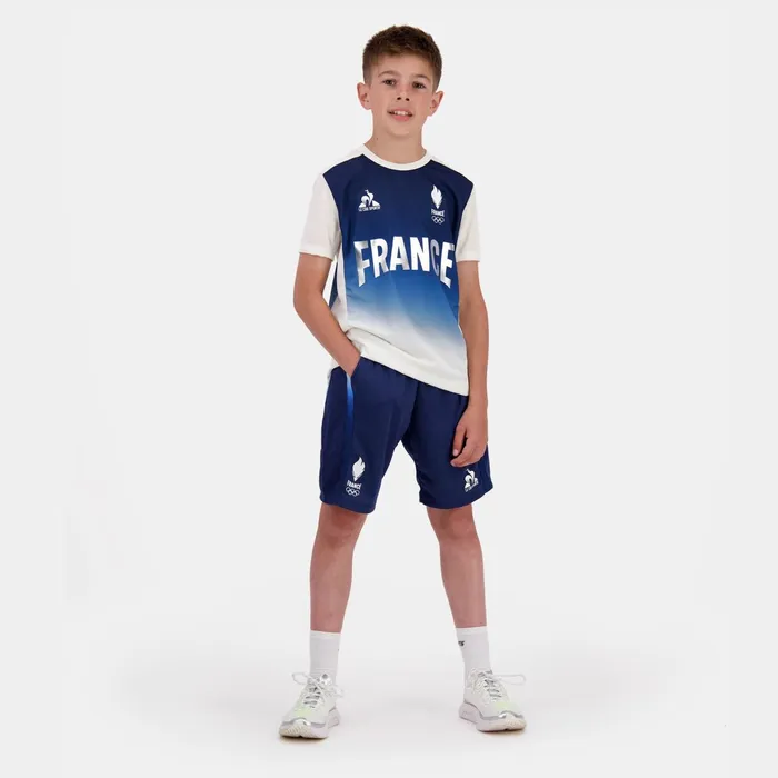Le Coq Sportif France039s Olympic Team Shorts Kids Insignia Perf Kids Shorts Le Coq Sportif France039s Olympic Team Shorts Kids Insignia Perf Kids Shorts