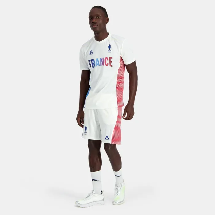 Le Coq Sportif France039s Olympic Team Shorts Marshmallow Men Shorts