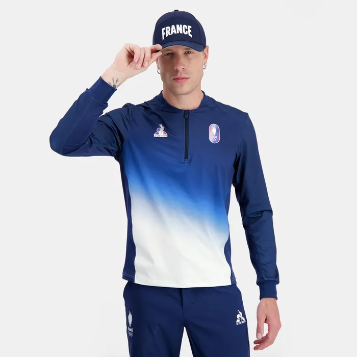 Le Coq Sportif France039s Olympic Team Sweatshirt Men Sweatshirts