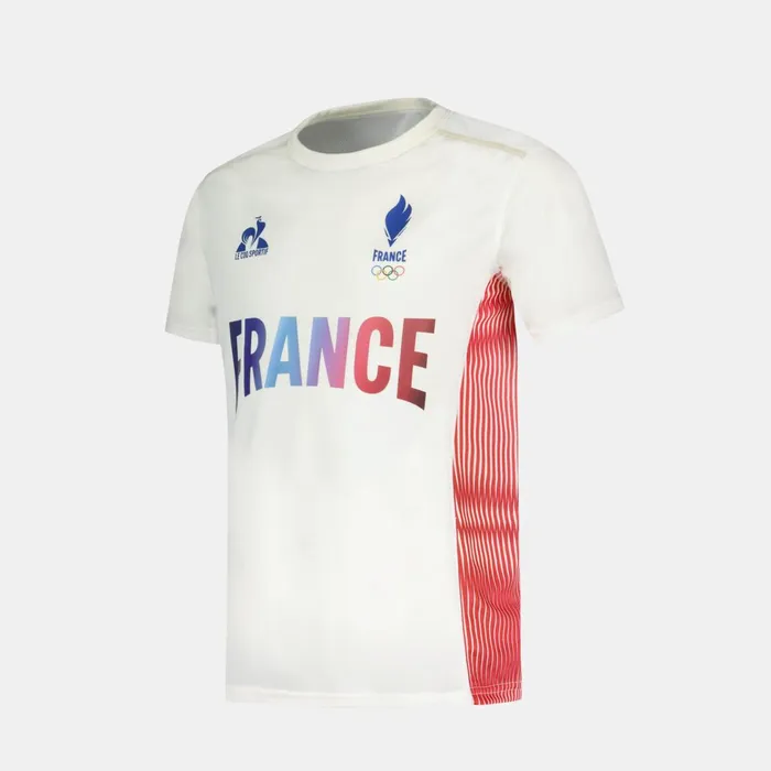 Le Coq Sportif France039s Olympic Team TShirt Kids Kids Tshirts