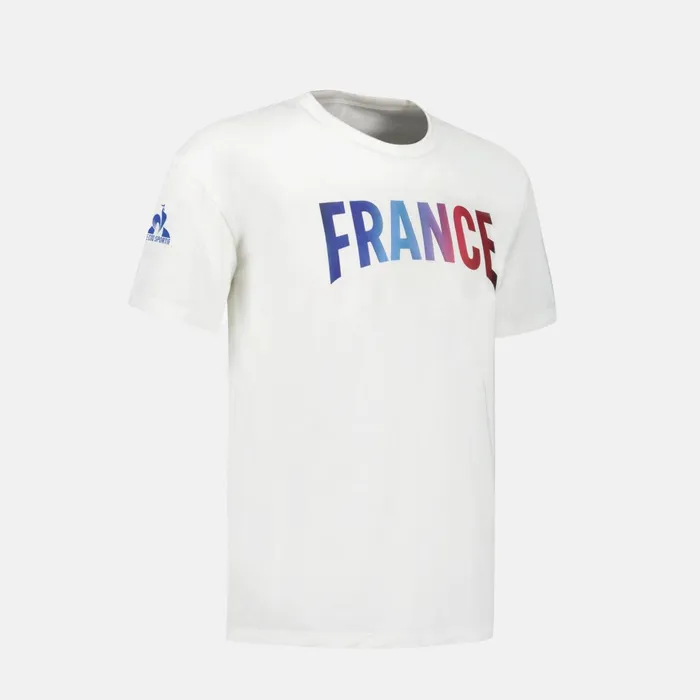 Le Coq Sportif France039s Olympic Team TShirt Marshmallow Men Tshirts And Tops