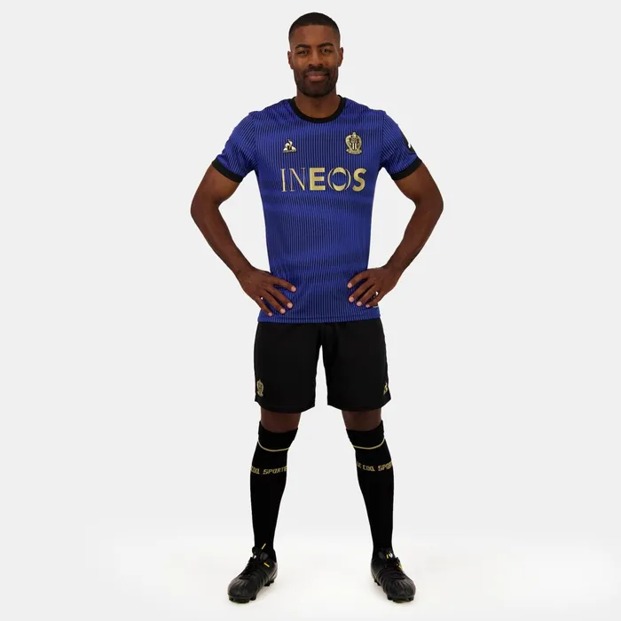 Le Coq Sportif OGC Nice 8211 Match Outfit Shorts Black MenWomen Shorts