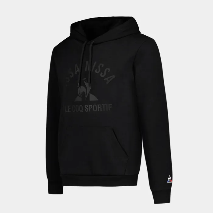 Le Coq Sportif OGC Nice Hoodie Black Men Sweatshirts