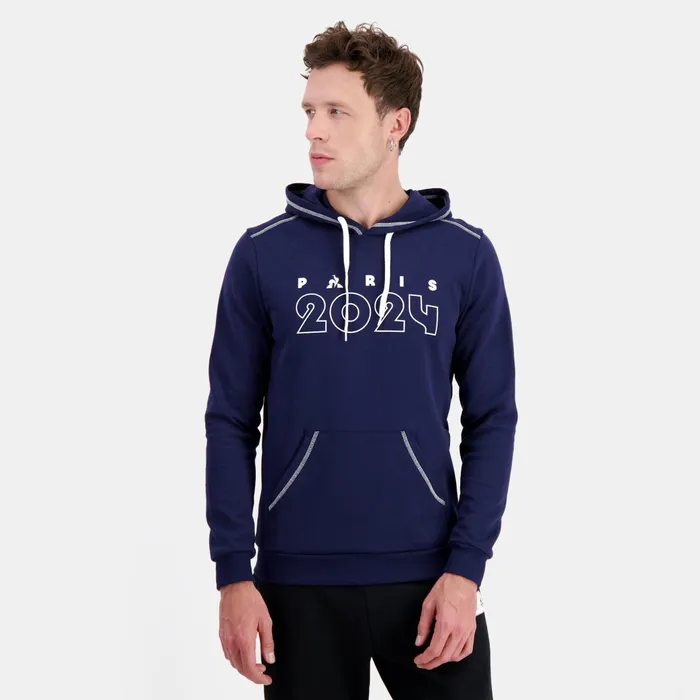 Le Coq Sportif Paris 2024 Hoodie Men Sweatshirts