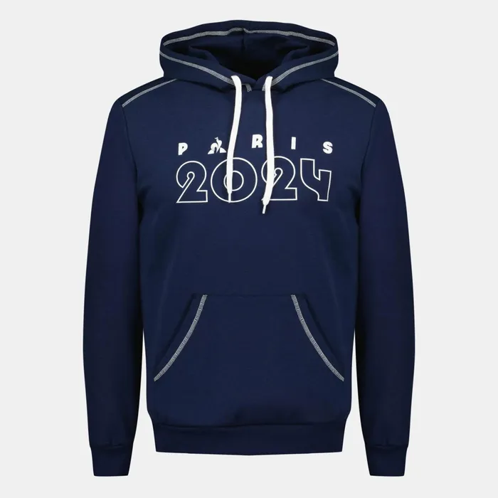 Le Coq Sportif Paris 2024 Hoodie Men Sweatshirts