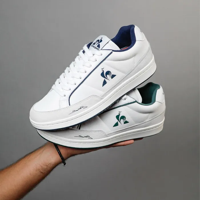 Le Coq Sportif Shoes NOAH2 RIPSTOP Optical Whitedress Blue Men Trainers And Sneakers Le Coq Sportif Shoes NOAH2 RIPSTOP Optical Whitedress Blue Men Trainers And Sneakers