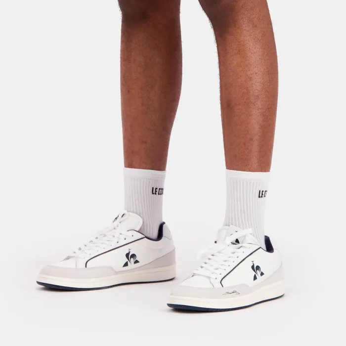 Le Coq Sportif Shoes NOAH2 RIPSTOP Optical Whitedress Blue Men Trainers And Sneakers Le Coq Sportif Shoes NOAH2 RIPSTOP Optical Whitedress Blue Men Trainers And Sneakers