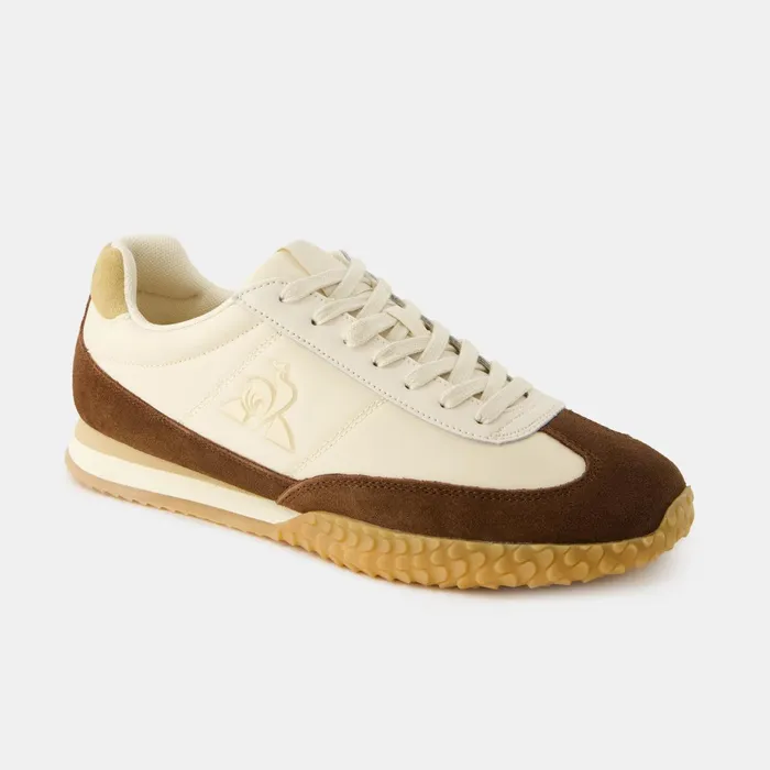 Le Coq Sportif Shoes VELOCE I MOCHA Turtledove Partridge Men Trainers And Sneakers