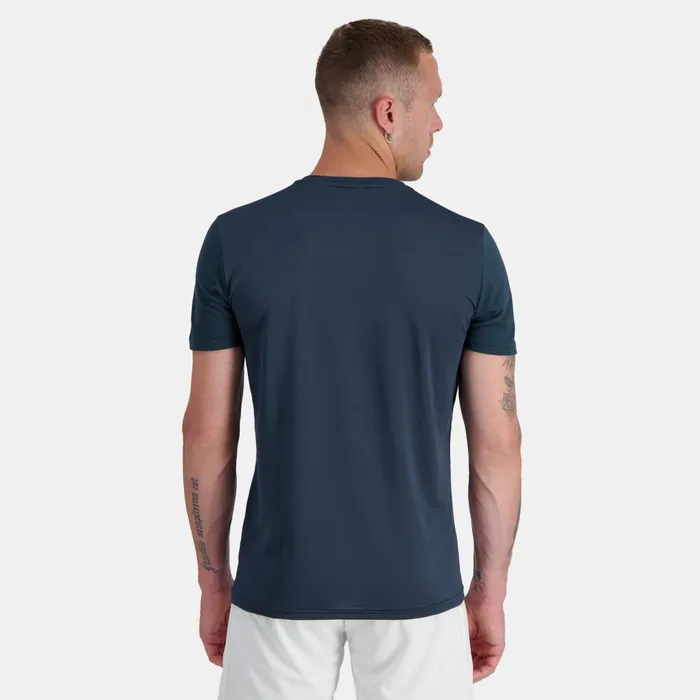 Le Coq Sportif Tennis TShirt Dress Blues Men Tshirts And Tops