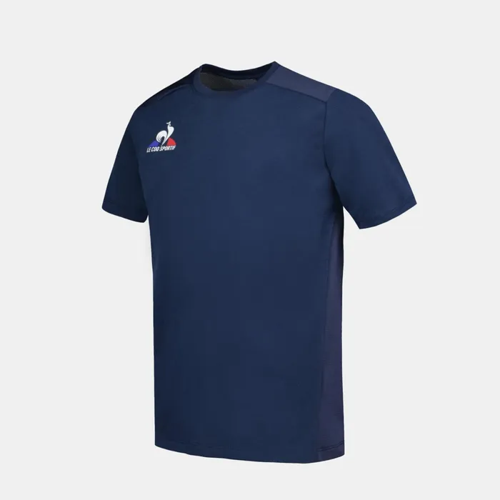 Le Coq Sportif Tennis TShirt Kids Dress Blues Kids Tshirts