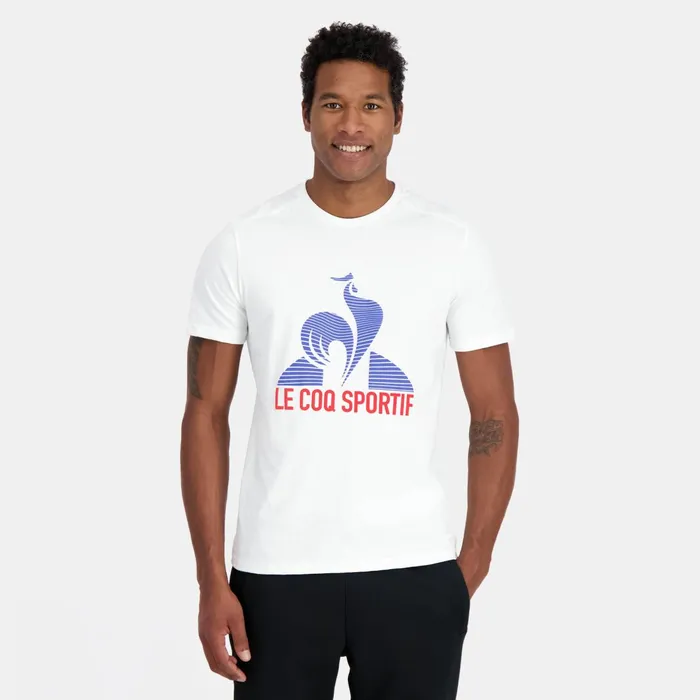 Le Coq Sportif Tennis TShirt Nowrouge Elecbleu Elec Men Tshirts And Tops