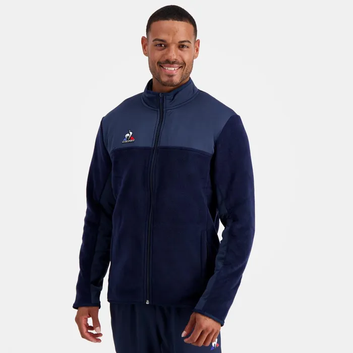 Le Coq Sportif Training Fleece Jacket Men Jackets