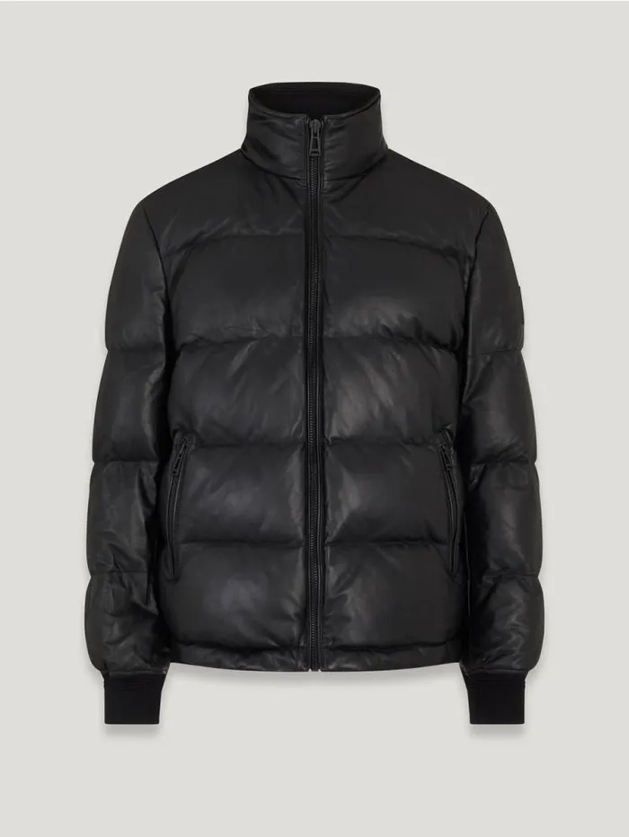 Leather Jackets Men Belstaff Axis Jacket Black