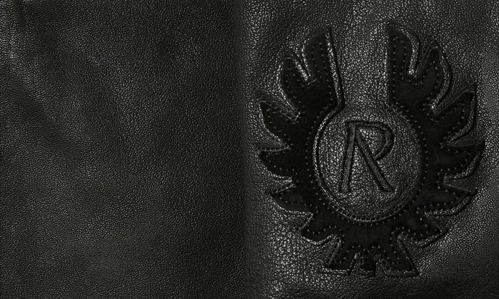 Leather Jackets Men Belstaff Belstaff X Represent Race Jacket Black Leather Jackets Men Belstaff Belstaff X Represent Race Jacket Black
