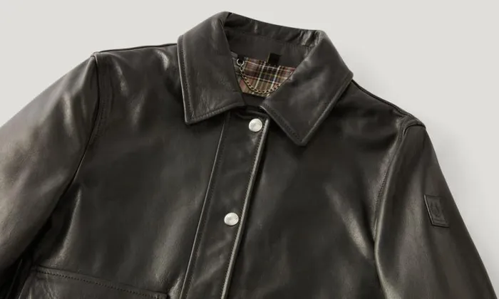 Leather Jackets Women Belstaff Briar Bomber Black Leather Jackets Women Belstaff Briar Bomber Black