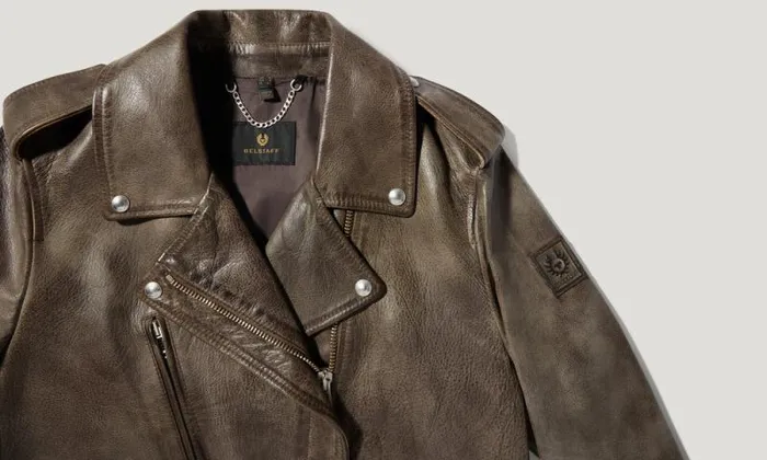 Leather Jackets Women Belstaff Ferrous Jacket Burnt Oak Leather Jackets Women Belstaff Ferrous Jacket Burnt Oak