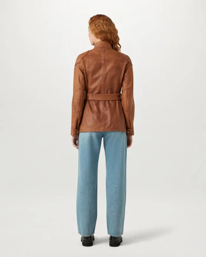 Leather Jackets Women Belstaff Legacy Trialmaster Panther Jacket Cork Leather Jackets Women Belstaff Legacy Trialmaster Panther Jacket Cork