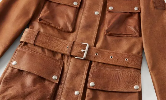 Leather Jackets Women Belstaff Legacy Trialmaster Panther Jacket Cork Leather Jackets Women Belstaff Legacy Trialmaster Panther Jacket Cork