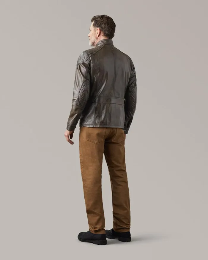 Leather Motorcycle Jackets Men Belstaff Turner Motorcycle Jacket Dark Belstaff Olive Leather Motorcycle Jackets Men Belstaff Turner Motorcycle Jacket Dark Belstaff Olive