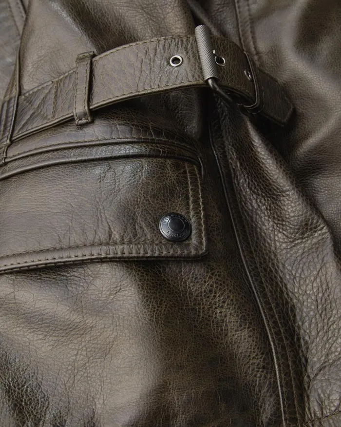 Leather Motorcycle Jackets Men Belstaff Turner Motorcycle Jacket Dark Belstaff Olive Leather Motorcycle Jackets Men Belstaff Turner Motorcycle Jacket Dark Belstaff Olive