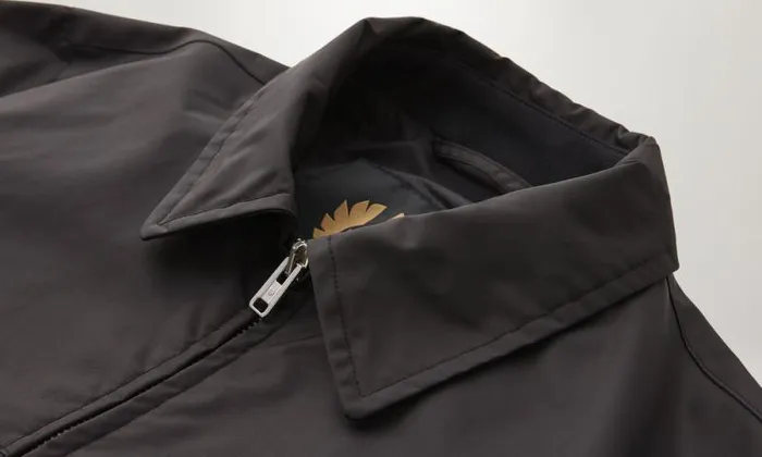 Lightweight Jackets Men Belstaff Drill Overshirt Black