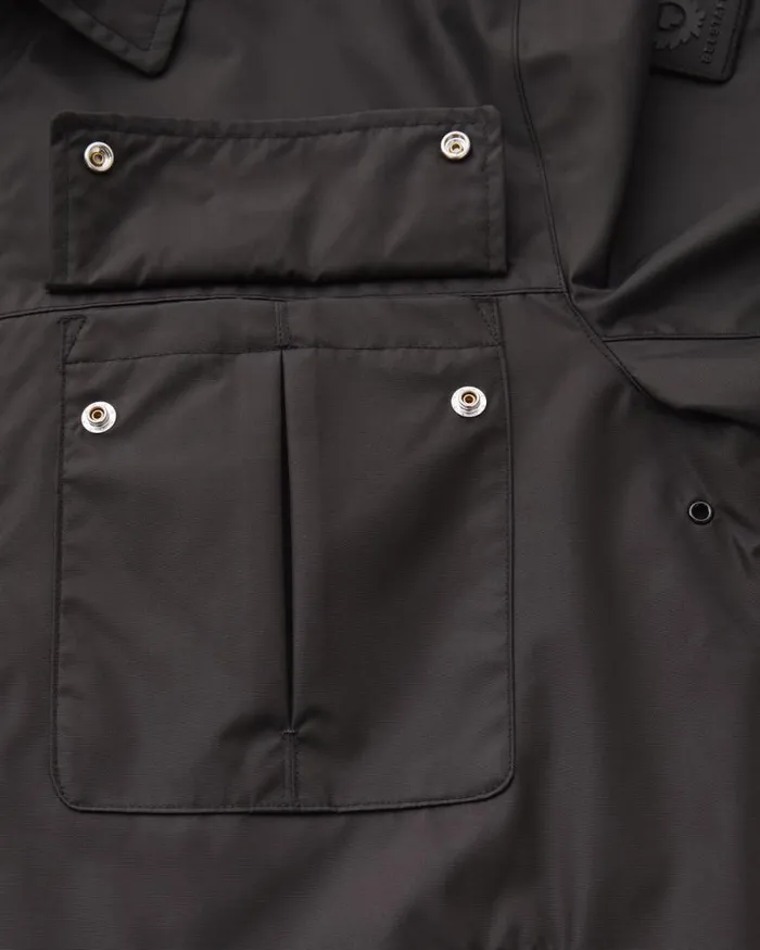 Lightweight Jackets Men Belstaff Drill Overshirt Black