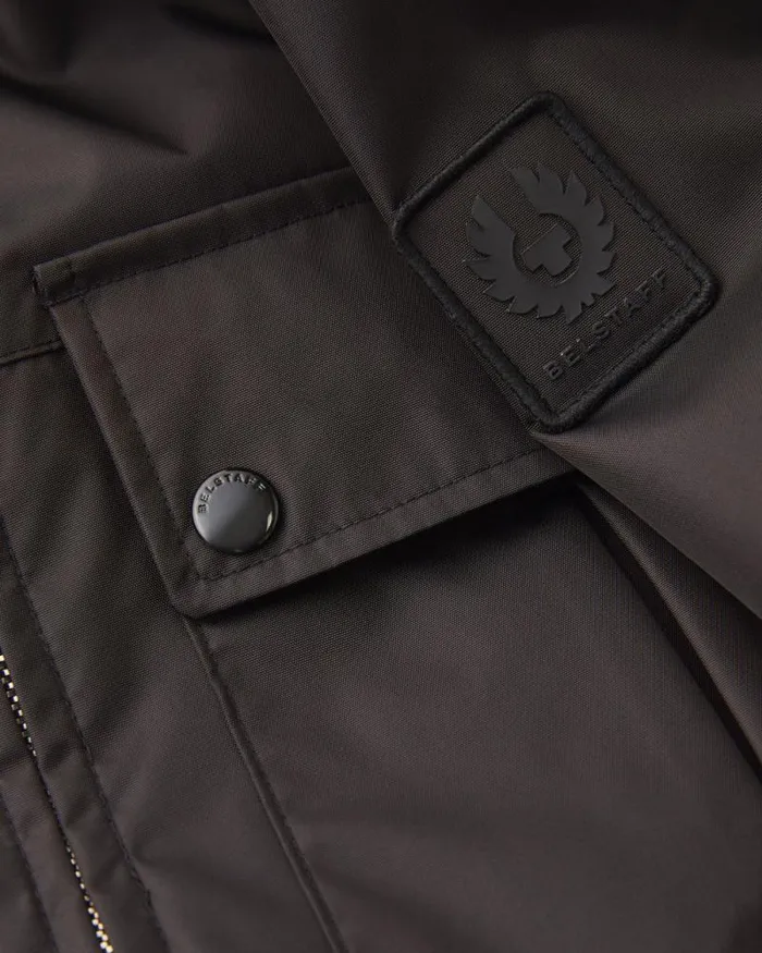 Lightweight Jackets Men Belstaff Drill Overshirt Black