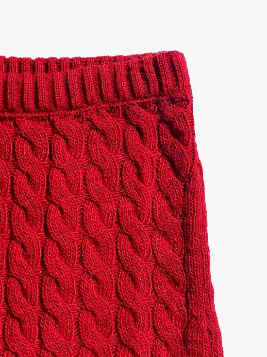 Lisa Says Gah Blake Tricot Skirt Red Women Skirts