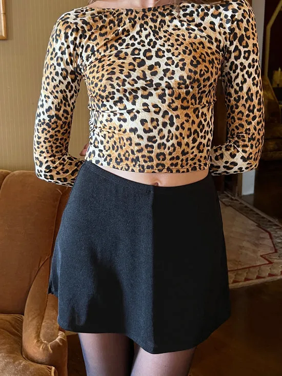 Lisa Says Gah Skirts Women Darcy Skort Black Slinky