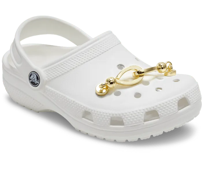 Lock And Key Chain WomenMen Crocs Jibbitz Charms