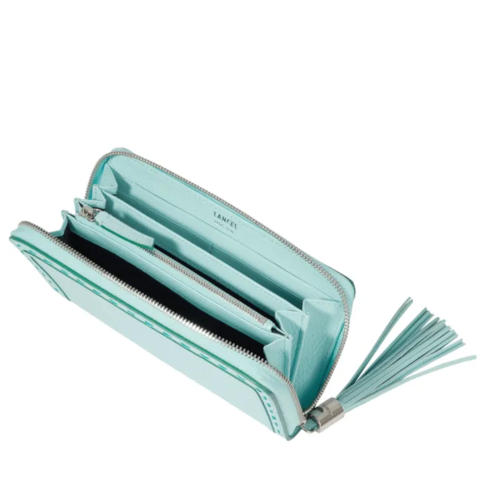 Long Zipped Wallet Mintemerald Women Lancel Wallet Long Zipped Wallet Mintemerald Women Lancel Wallet
