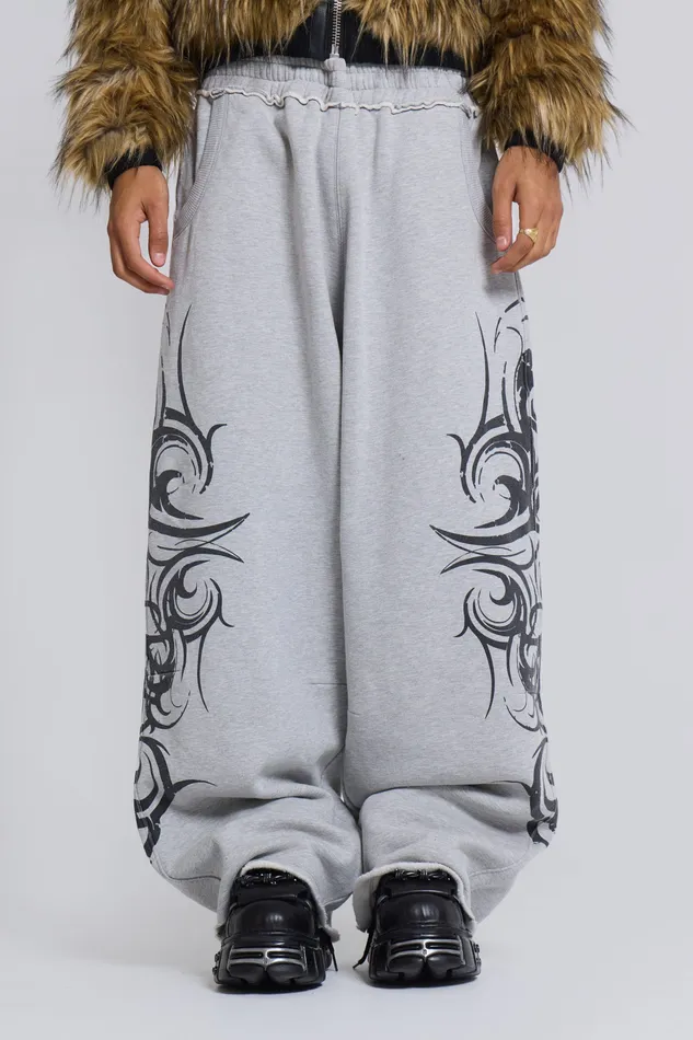 Loungewear Grey Blade Joggers 8211 Jaded London Men