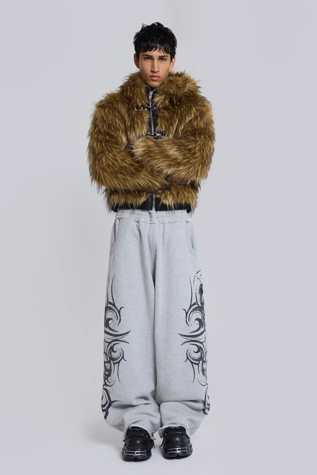 Loungewear Grey Blade Joggers 8211 Jaded London Men