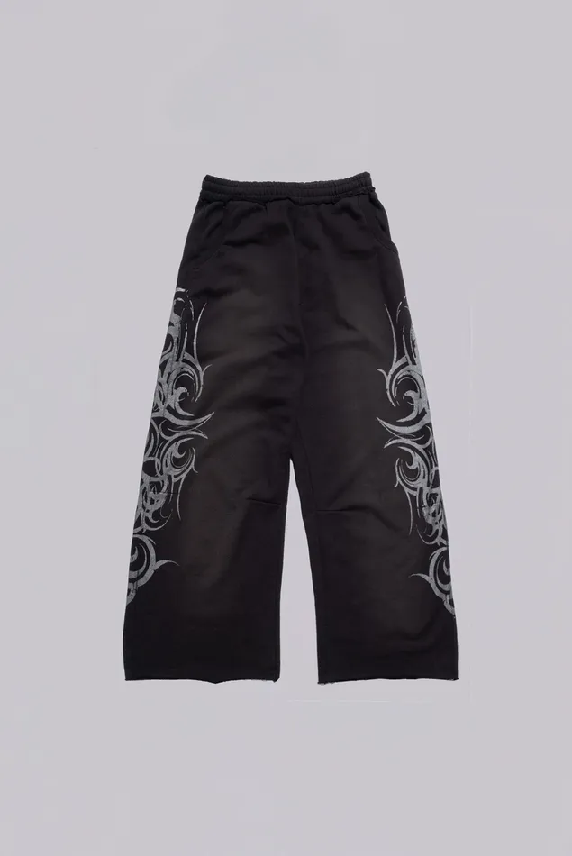 Loungewear Jaded London Men Black Blade Joggers