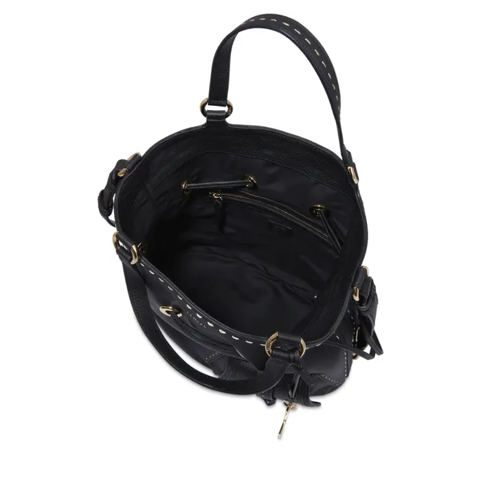 M Bucket Bag Black Women Lancel Hand Bags