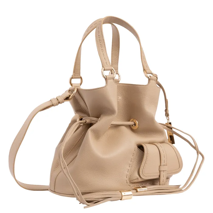 M Bucket Bag Cappuccinogold Women Lancel Shoulder Bags M Bucket Bag Cappuccinogold Women Lancel Shoulder Bags