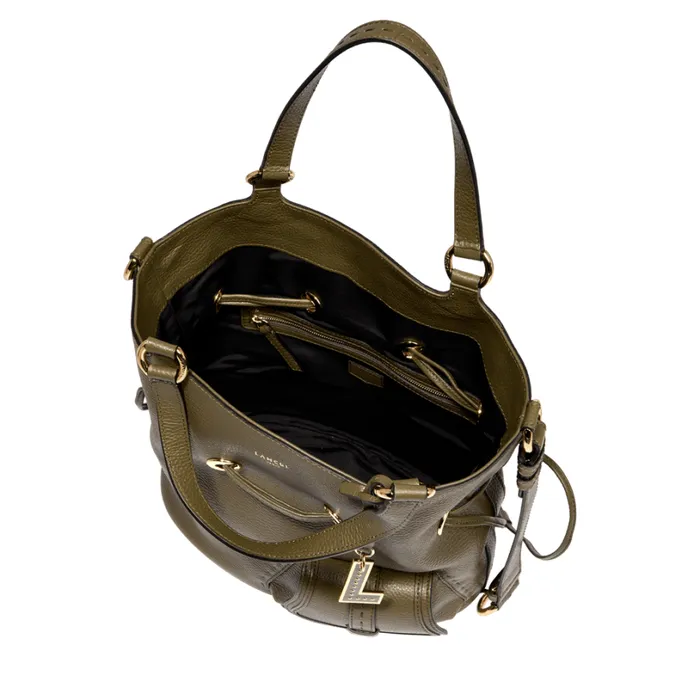 M Bucket Bag Dark Khakidark Khaki Women Lancel Shoulder Bags M Bucket Bag Dark Khakidark Khaki Women Lancel Shoulder Bags