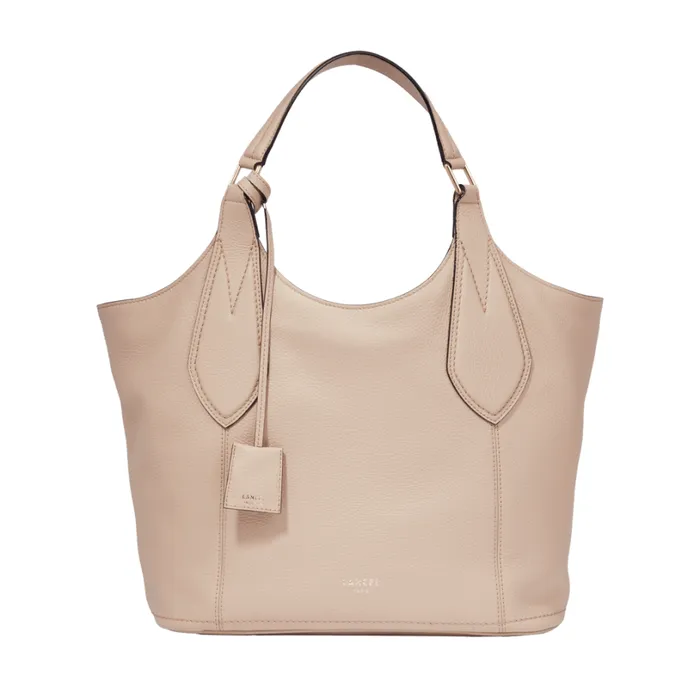 M EW Soft Shopper Cappuccino Women Lancel Shoulder Bags