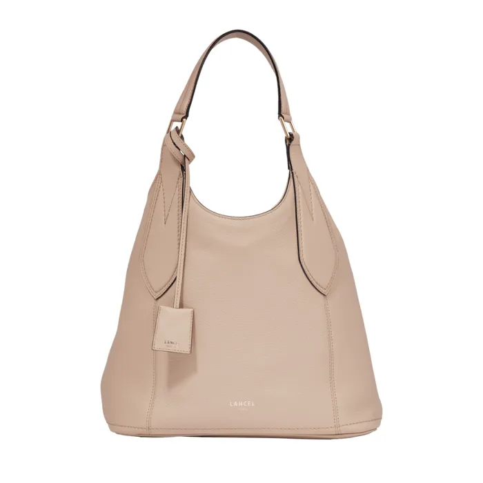 M EW Soft Shopper Cappuccino Women Lancel Shoulder Bags