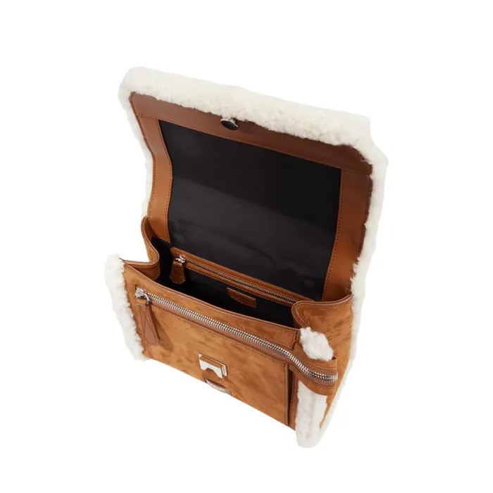 M Flap Bag Chestnut Women Lancel Cross Body Bags M Flap Bag Chestnut Women Lancel Cross Body Bags