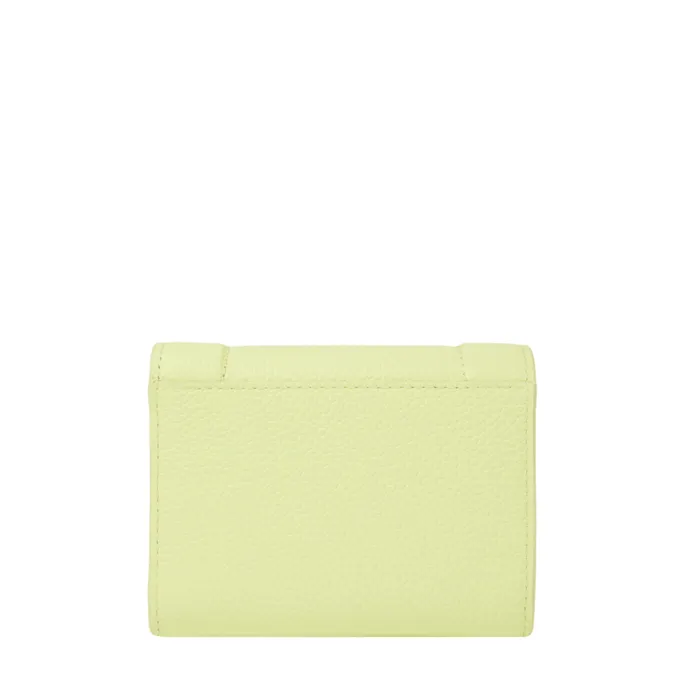 M Flap Compact Wallet Lime Women Lancel Purse M Flap Compact Wallet Lime Women Lancel Purse