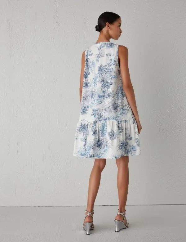 Marella Dresses Women Flounce Dress Ice