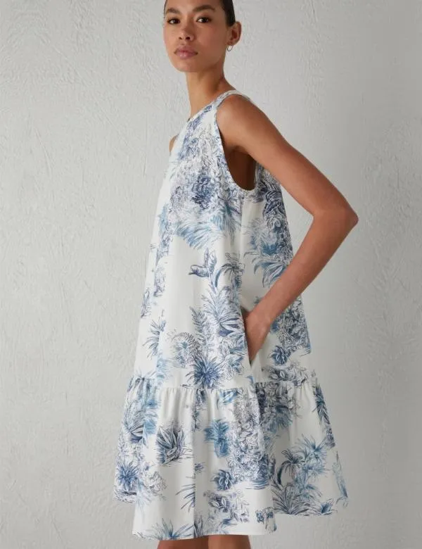 Marella Dresses Women Flounce Dress Ice