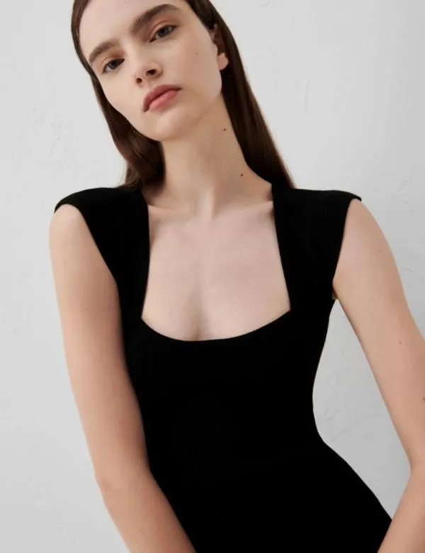 Marella Dresses Women Knit Dress Black