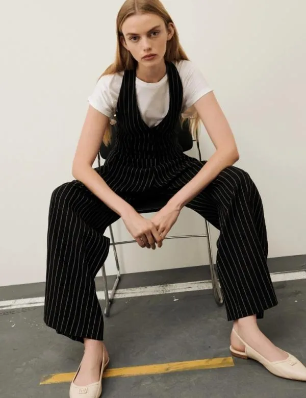 Marella Dresses Women Linenblend Jumpsuit Black
